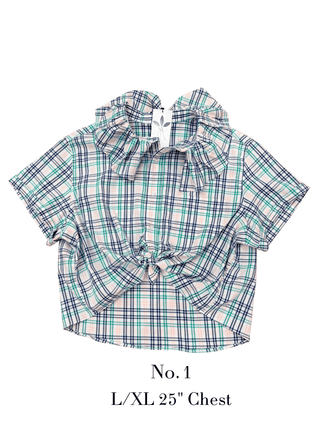 The Tailored Frill Vintage Button Up - The South Apparel