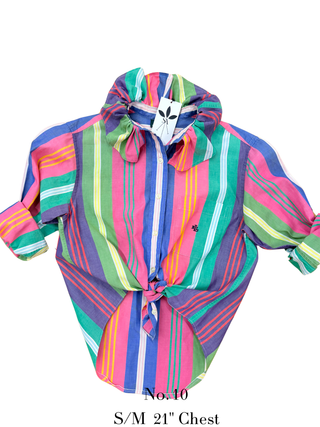 The Tailored Frill Vintage Button Up - The South Apparel