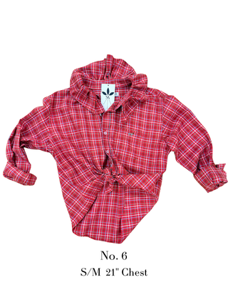 The Tailored Frill Vintage Button Up - The South Apparel