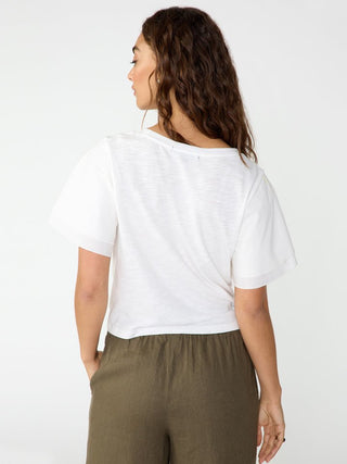 Tied Together Forever Top in White - The South Apparel