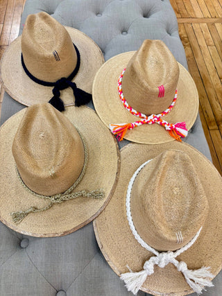 Tipsy Thread Natural Palm Hat - The South Apparel