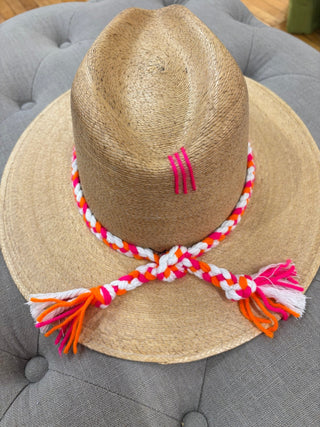 Tipsy Thread Natural Palm Hat - The South Apparel