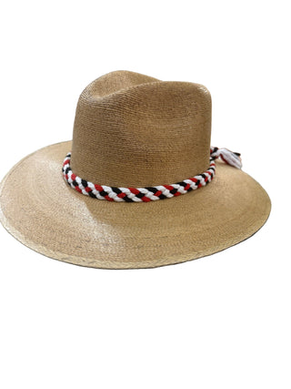 Tipsy Threads Natural Palm Game Day Hat - The South Apparel