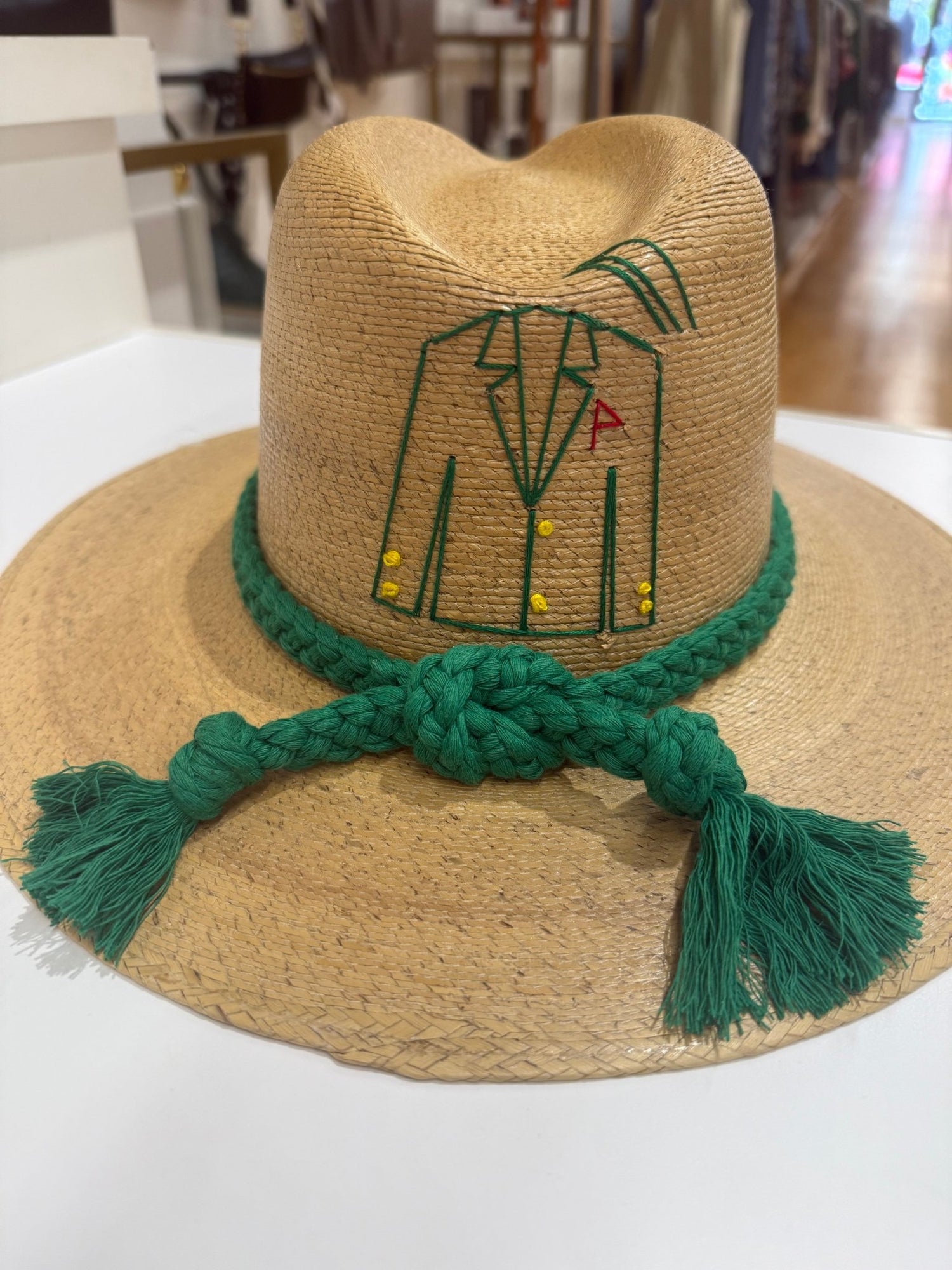 Tipsy Threads Natural Palm Masters Jacket Hat - The South Apparel