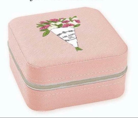 TOSS Travel Jewelry Box - Pink Bouquet - The South Apparel