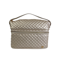 Stylist Travel Bag in Pearl Quilted