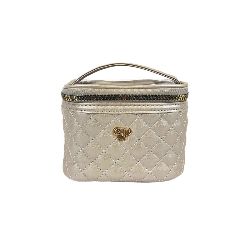 GETAWAY Jewelry Case in Pearl Quilted