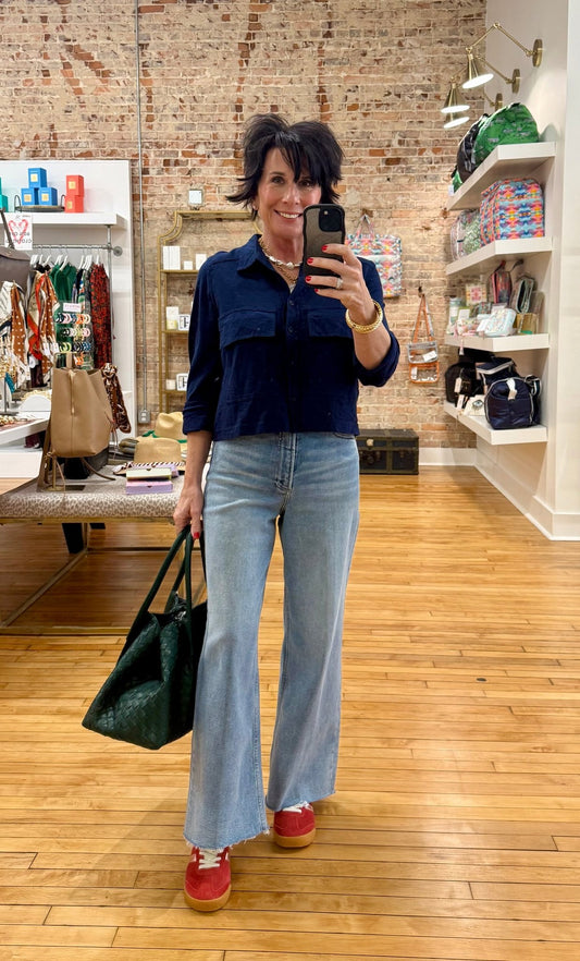 Utility Shirt in Galaxy - The South Apparel