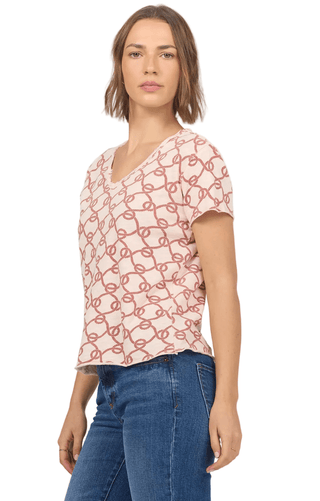 Vanya Short Sleeve Tee in Waverly Knot - The South Apparel