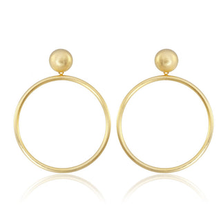 Visage Earrings in Gold - The South Apparel