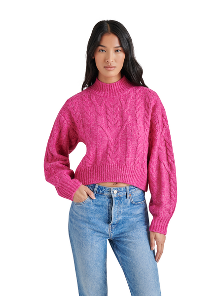 Marcie Sweater in Festival Fuschia