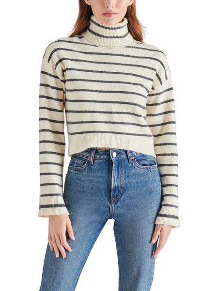 Narsha Sweater in Ivory Stripe