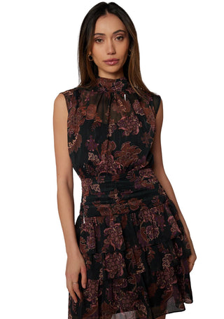 Whispers of Bohemia Mini Dress - The South Apparel