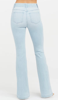 Light blue flare jeans