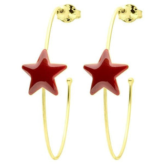 Sheila Fajl Gameday Ursa Star Hoops - RED - The South Apparel